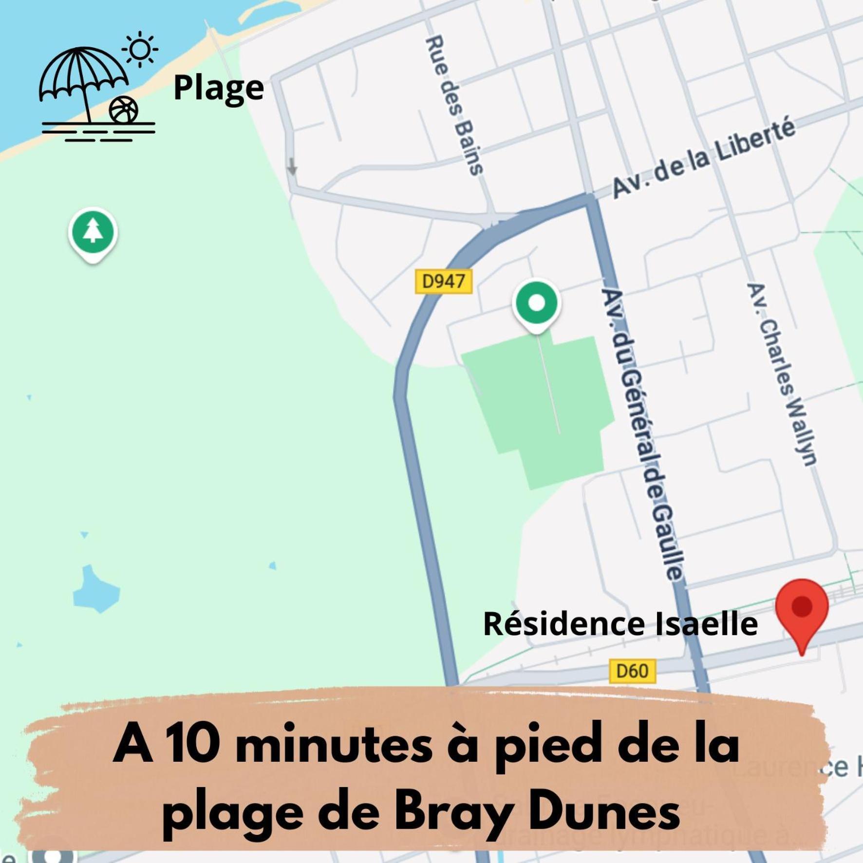 Suite Arthur - Detente & Charme Bray-Dunes Exterior foto